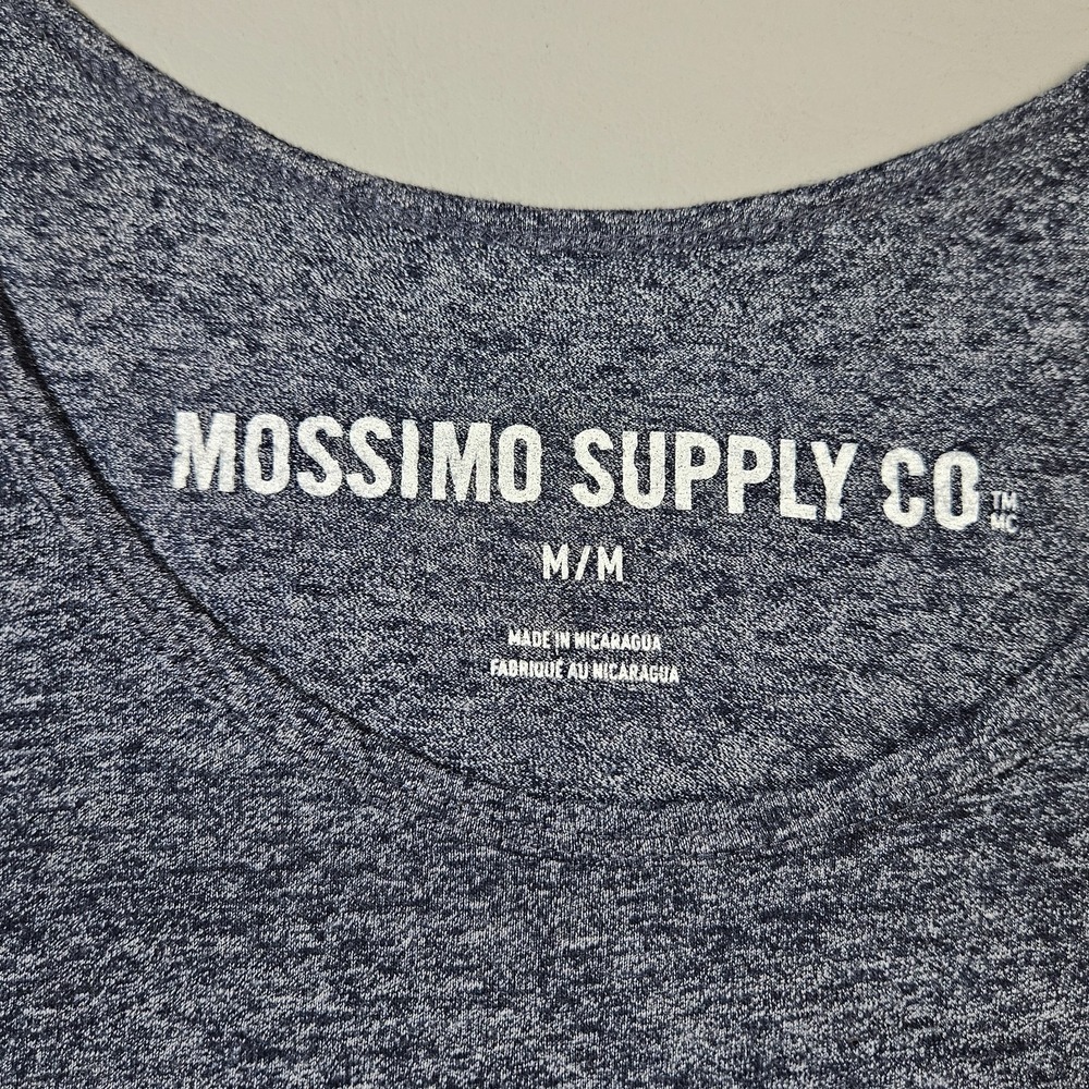 Mossimo Supply Co Men's Tank Top Medium Moon Blue Western Skull - Picture 5 of 6